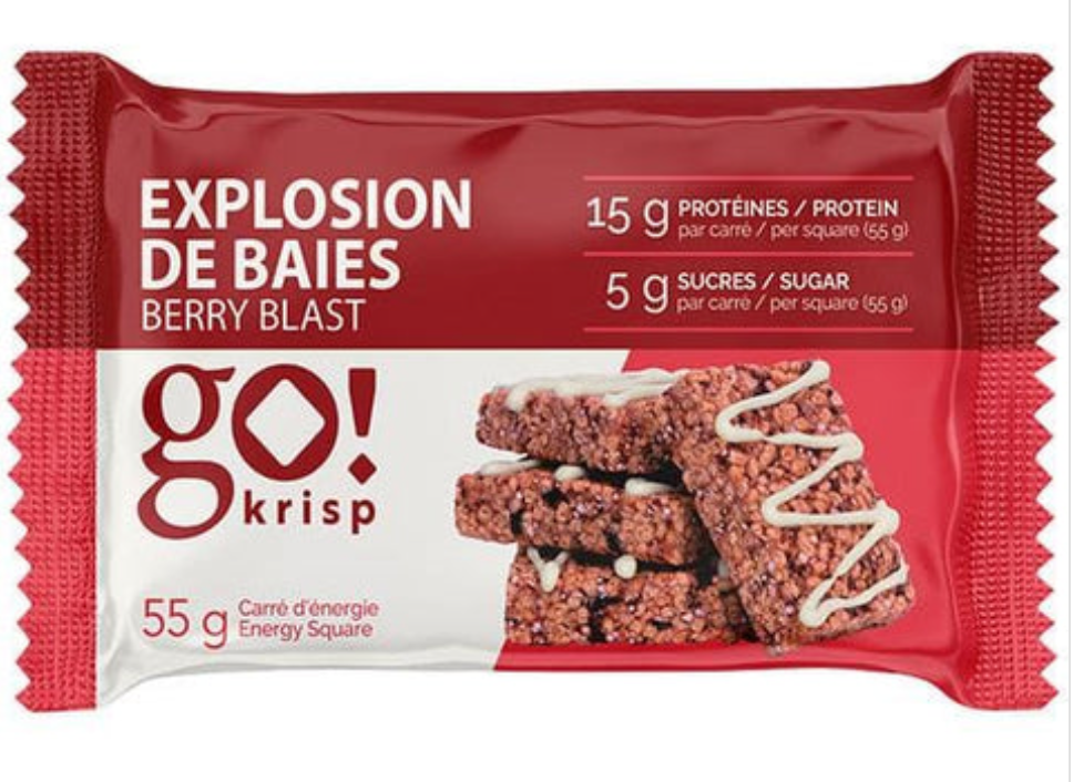 Go Krisp - Carré d'énergie