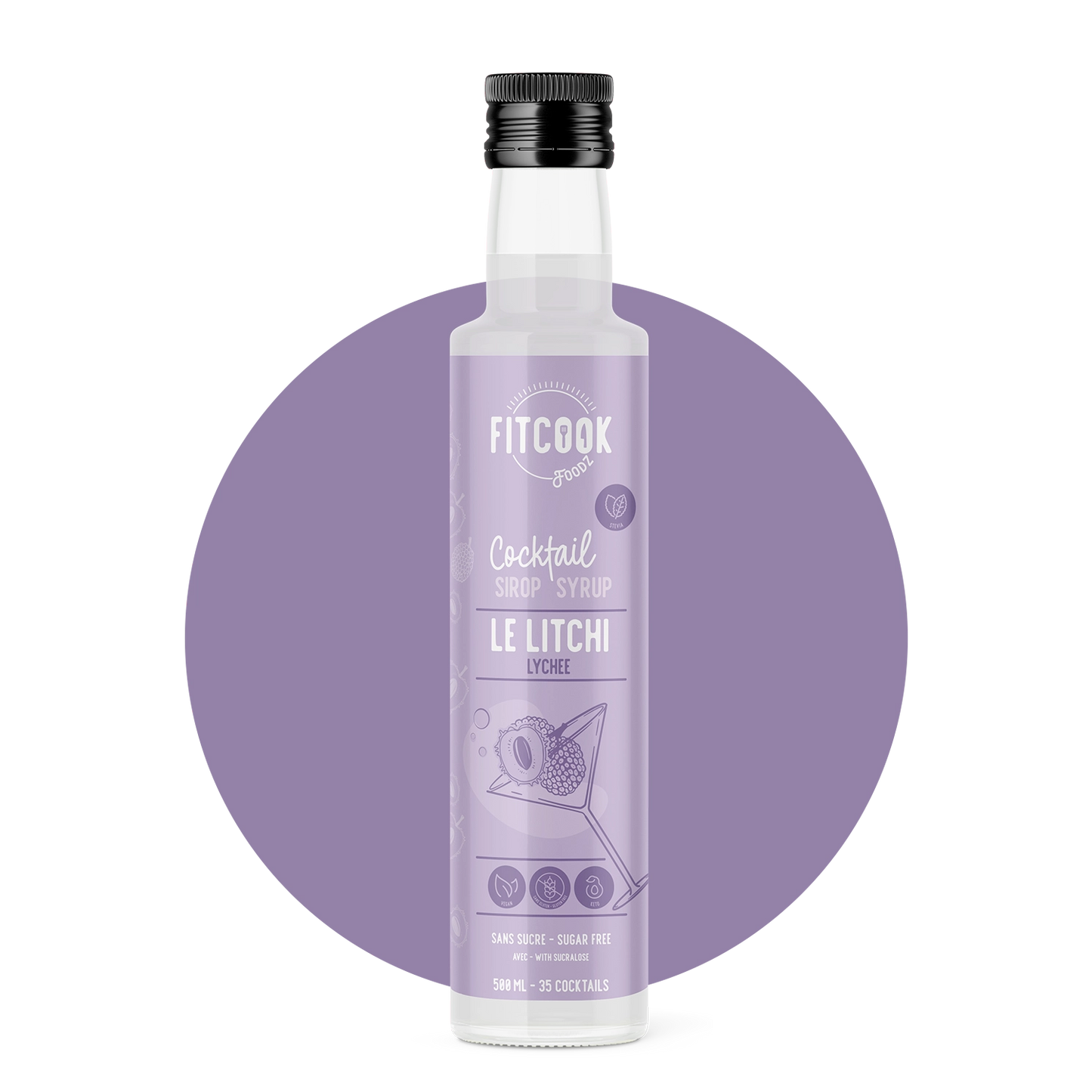 Le litchi - Sirop Cocktail